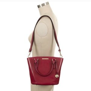 BRAHMIN Small Bowie topsail / top handle and crossbody strap